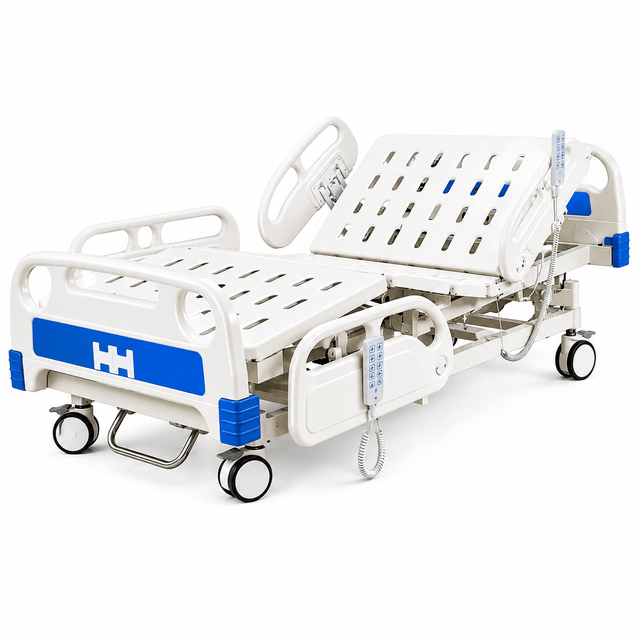 Cama Hospitalaria Eléctrica TAKUMI JD-DC03 de 5 Funciones con Posición RCP y Trendelenburg